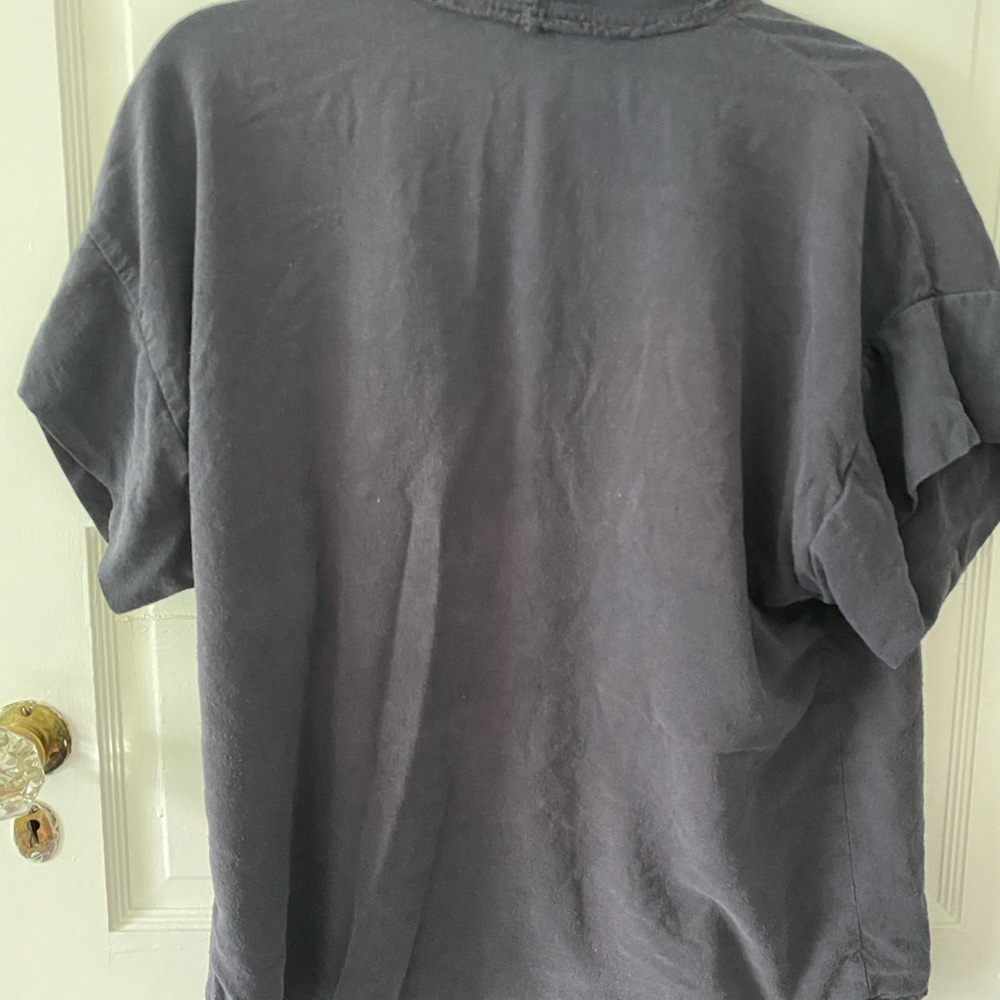 Black Crane Gray Open-Front Jacket - Picture 2 of 5